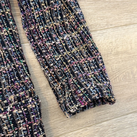 Vintage LBA Studio Tweed Blazer Jacket Size Small Classic Chic - Picture 8 of 10